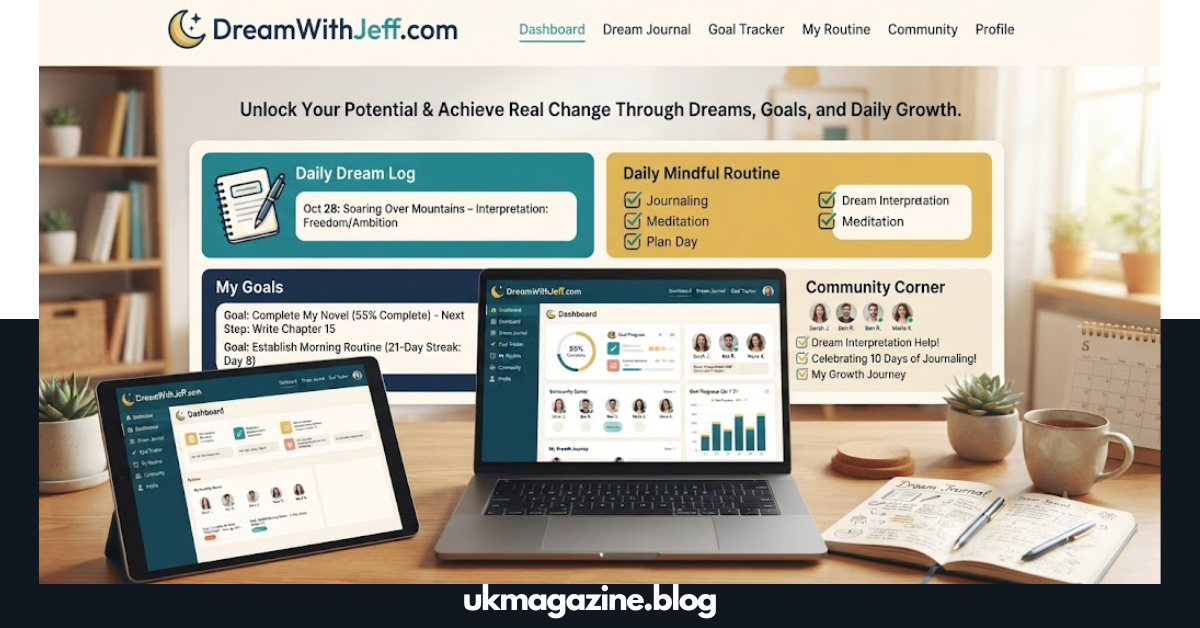 DreamWithJeff.com – Personal Growth & Dream Analysis Platform