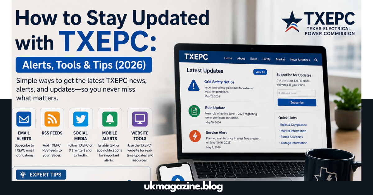 How to Stay Updated with TXEPC: Alerts, Tools & Tips (2026)