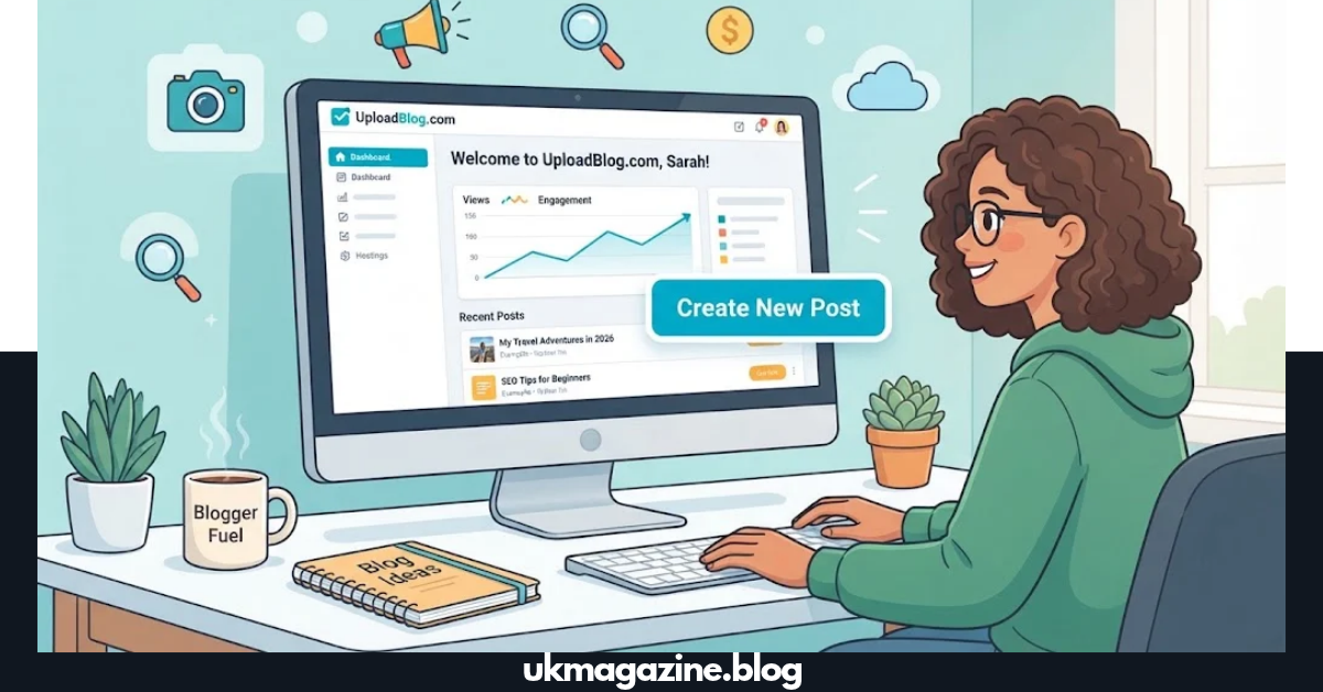 UploadBlog.com page