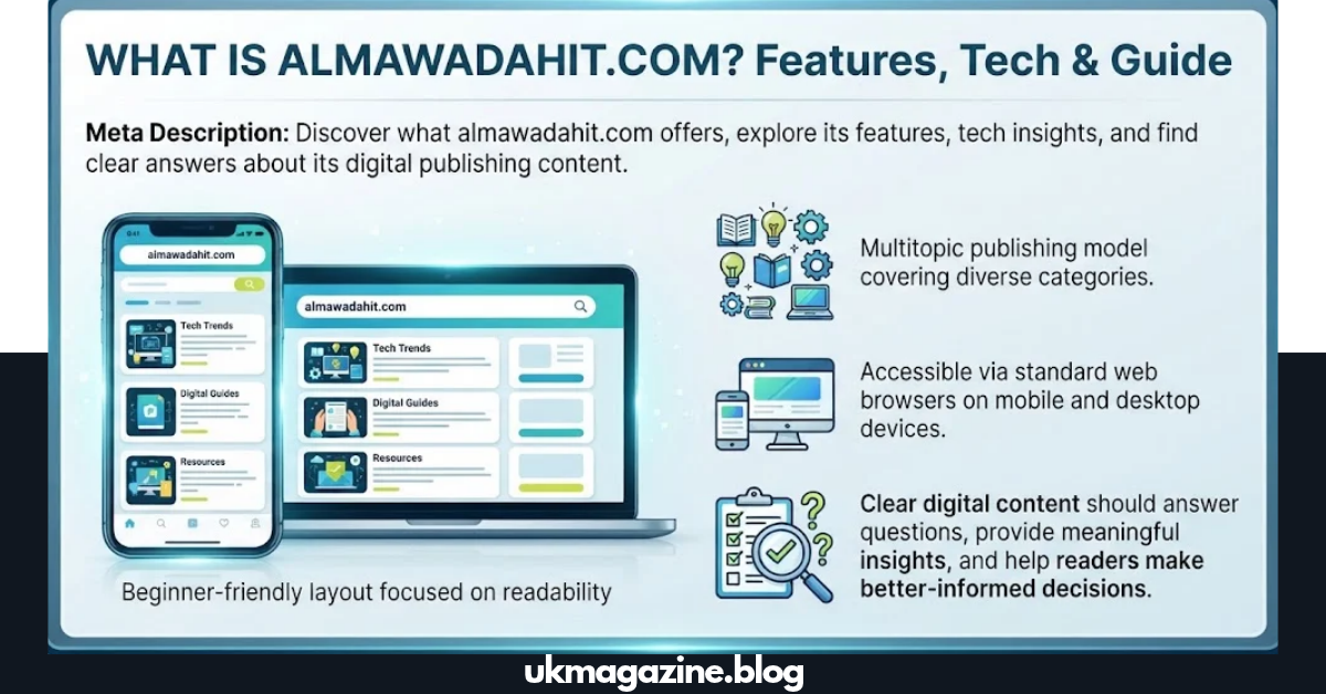 What is almawadahit.com? Features, Tech & Guide