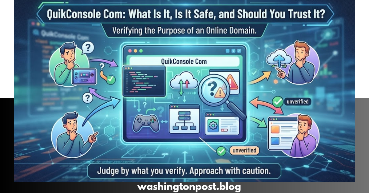 QuikConsole Com: What Is It and Is It Safe to Use?