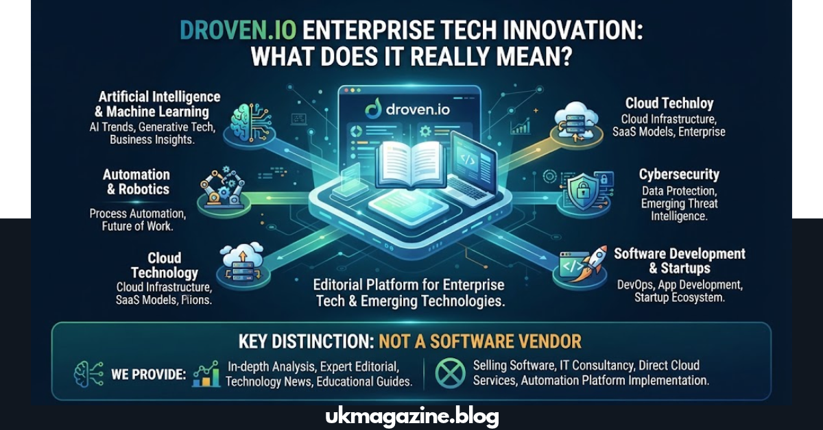 What Is Droven.io Enterprise Tech Innovation? Guide
